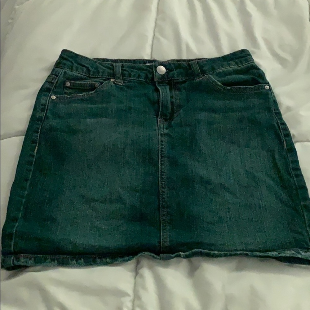 jean skirt